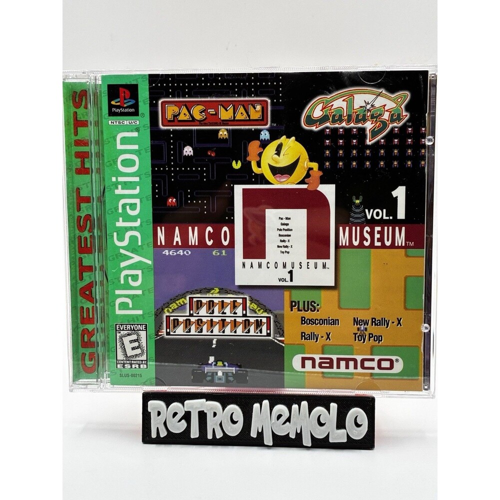 Namco Museum Volume 1 PS1 CIB W/ Manual - PlayStation